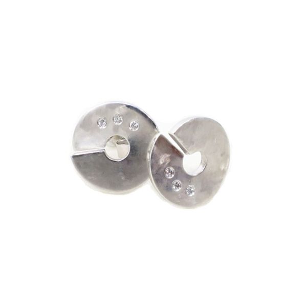 83330-00 Ohrstecker Weißgold, 6 Brillanten